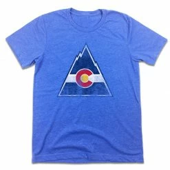 OldSchoolShirts.com Colorado Rockies Hockey Denver
