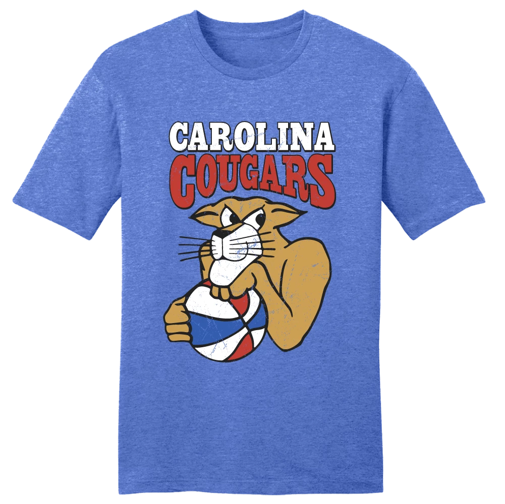 OldSchoolShirts.com Carolina Cougars Alternate Logo Sports 3 OldSchoolShirts.com Carolina Cougars Alternate Logo Sports