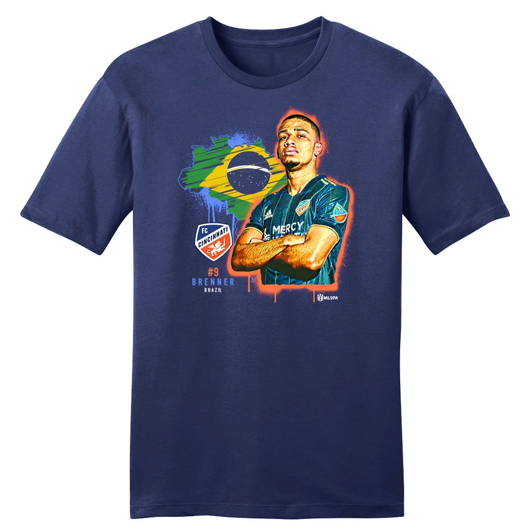 Brenner Arms Folded MLSPA Tee Cincinnati 3 Brenner Arms Folded MLSPA Tee Cincinnati