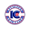 OldSchoolShirts.com Kentucky Colonels Circle Sticker Sports