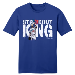 Clayton Kershaw Strikeout King MLBPA Tee Los Angeles
