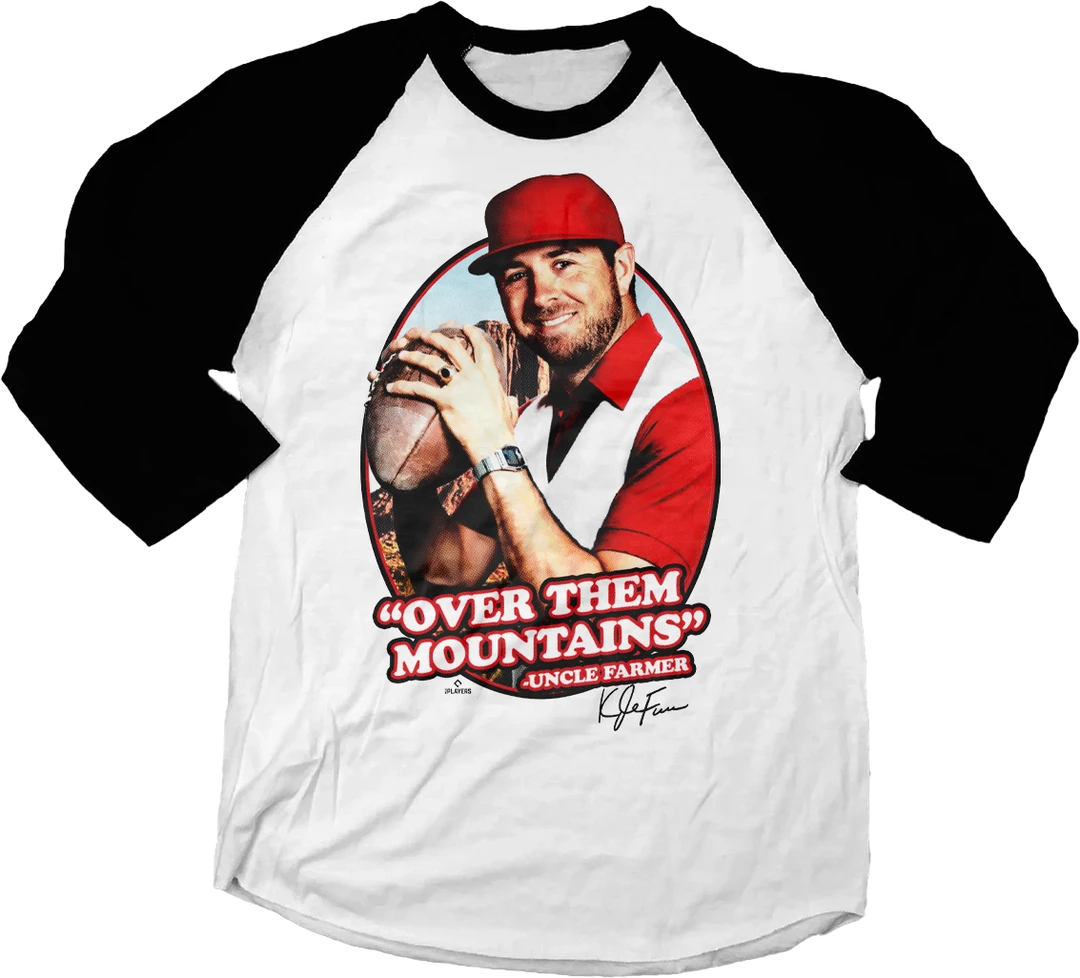 Official Kyle Farmer MLBPA Tee Cincinnati 5 Official Kyle Farmer MLBPA Tee Cincinnati