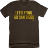 MLBPA Rally Tees Let's F*ing Go San Diego