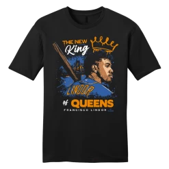 MLBPA Official Francisco Lindor King Of Queens MLBA Tee