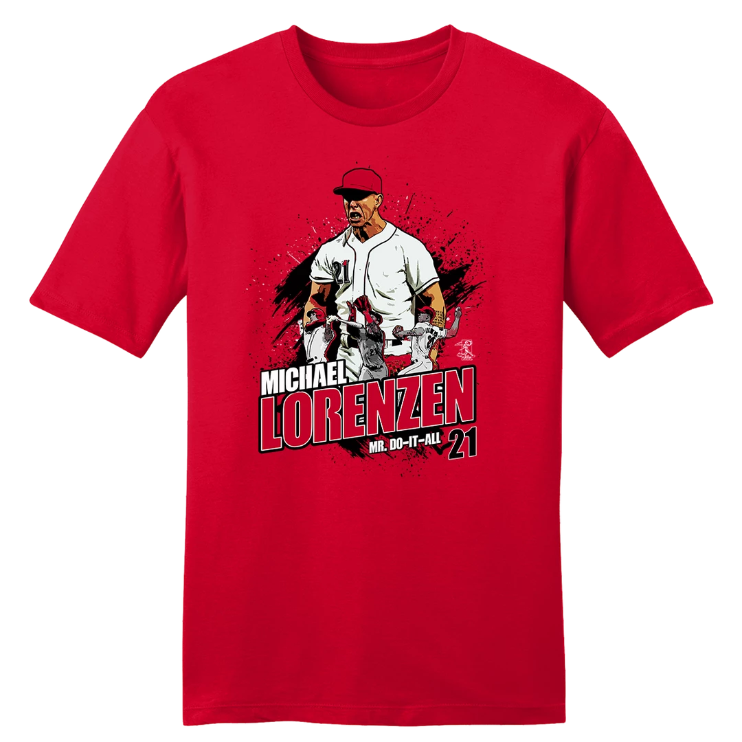 Official Michael Lorenzen MLBPA Tee 3 Official Michael Lorenzen MLBPA Tee