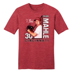 Official Tyler Mahle MLBPA Tee Cincinnati