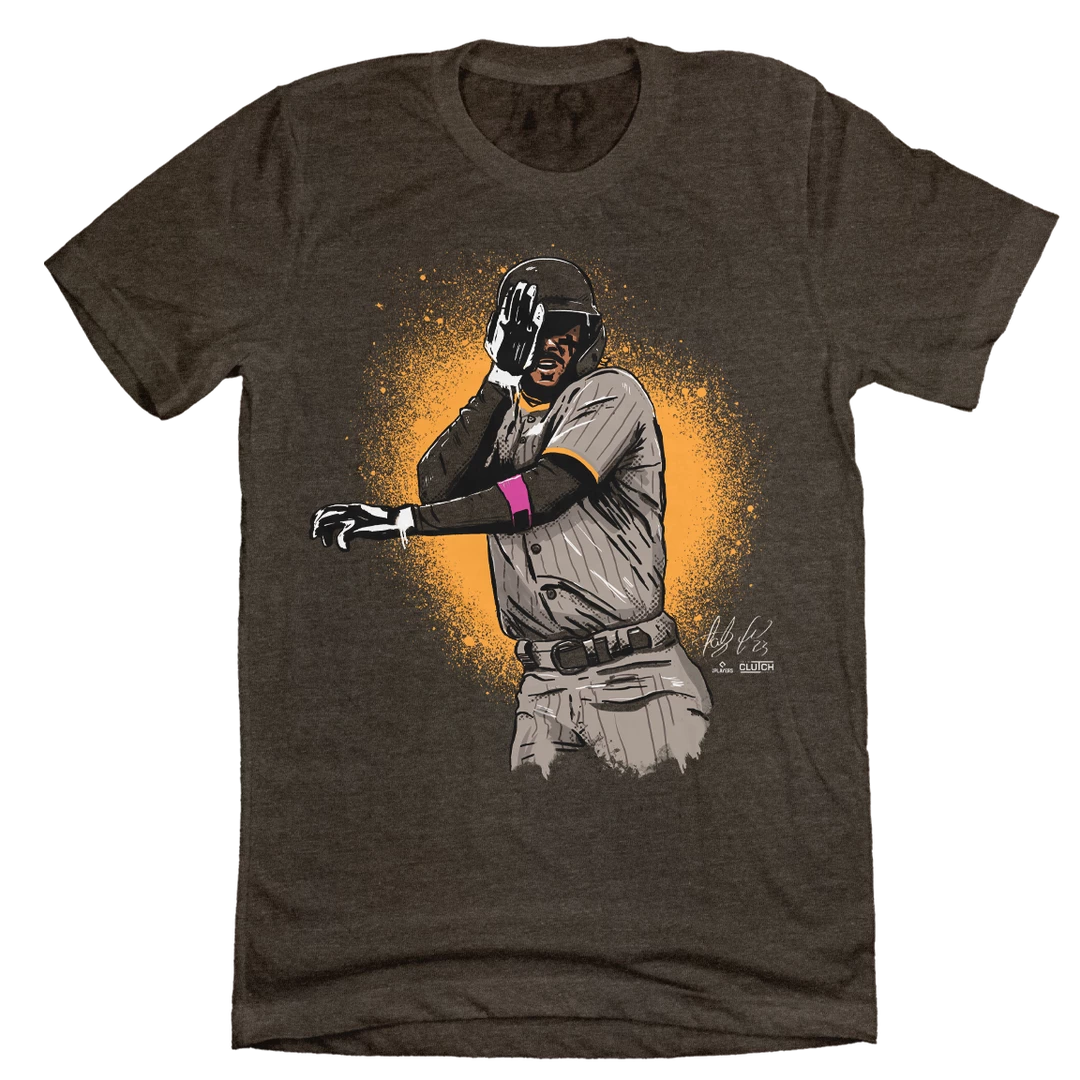 Fernando Tatis Jr. Speckle MLBPA Tee San Diego 3 Fernando Tatis Jr. Speckle MLBPA Tee San Diego