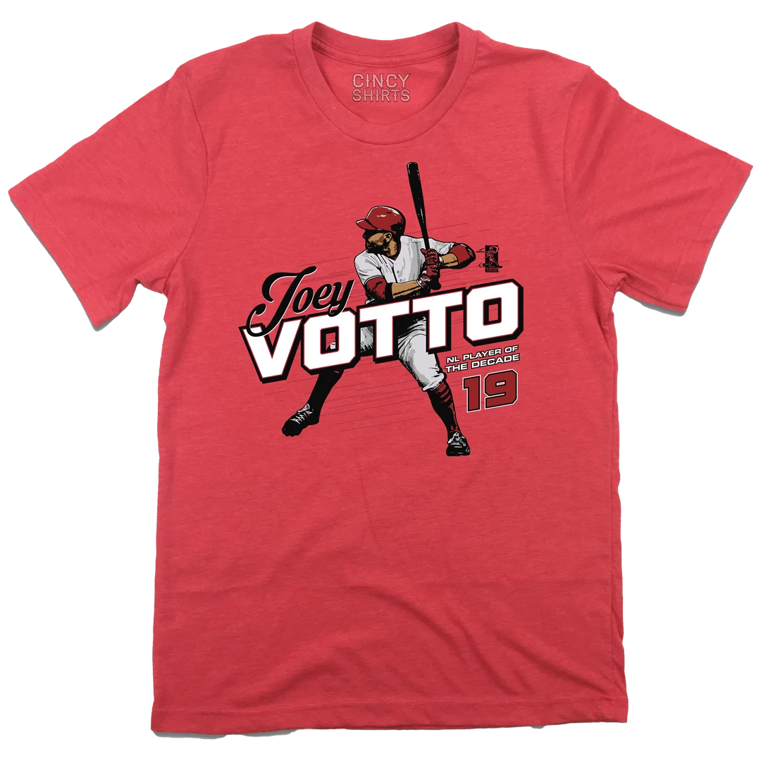 Cincinnati Official Joey Votto MLBPA Tee 3 Cincinnati Official Joey Votto MLBPA Tee
