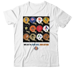 OldSchoolShirts.com Chicago WFL 1974 Poster Tee