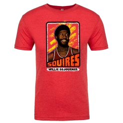 Dropping Dimes Official Willie Sojourner ABA Player Tee