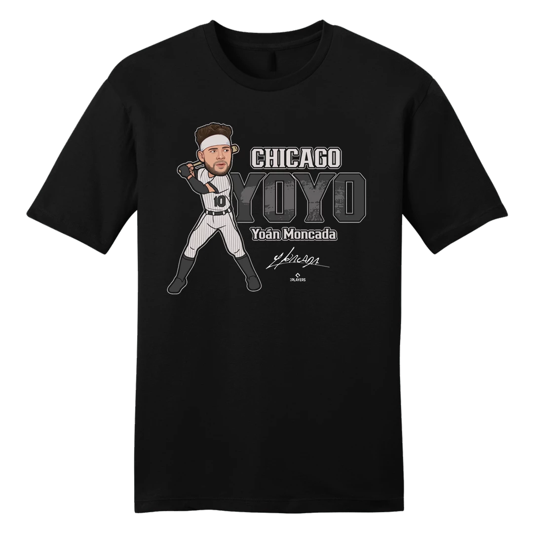 Yoan Moncada MLBPA Tee Chicago 3 Yoan Moncada MLBPA Tee Chicago
