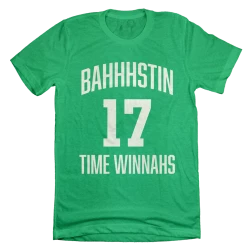 Old School Shirts Bahhhstin 17 Times Winnahs