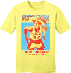 Dropping Dimes Official John Brisker ABA Player Tee Pittsburgh