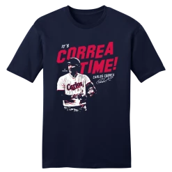 Minneapolis Carlos Correa Minnesota MLBPA Tee