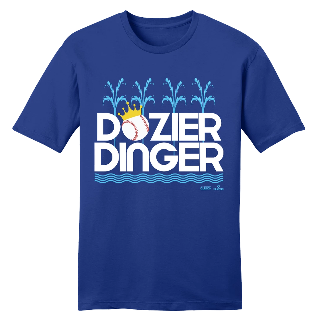 MLBPA Hunter Dozier Dinger MLPBA Tee 3 MLBPA Hunter Dozier Dinger MLPBA Tee