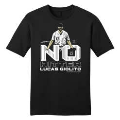 Official Lucas Giolito "No Hitter" MLBPA Tee No-No Club
