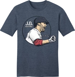 Official JD Martinez MLBPA Tee Boston