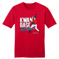 Cleveland Steven Kwan Baseball Machine! MLBPA Tee