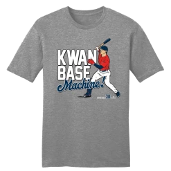 Cleveland Steven Kwan Baseball Machine! MLBPA Tee