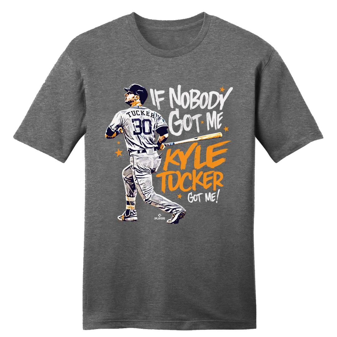 Houston Official Kyle Tucker MLBPA Tee 4 Houston Official Kyle Tucker MLBPA Tee