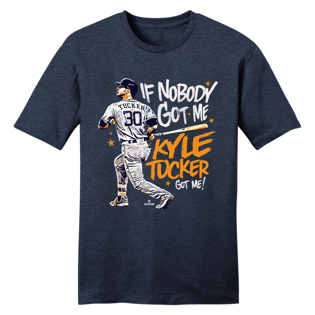 Houston Official Kyle Tucker MLBPA Tee 3 Houston Official Kyle Tucker MLBPA Tee