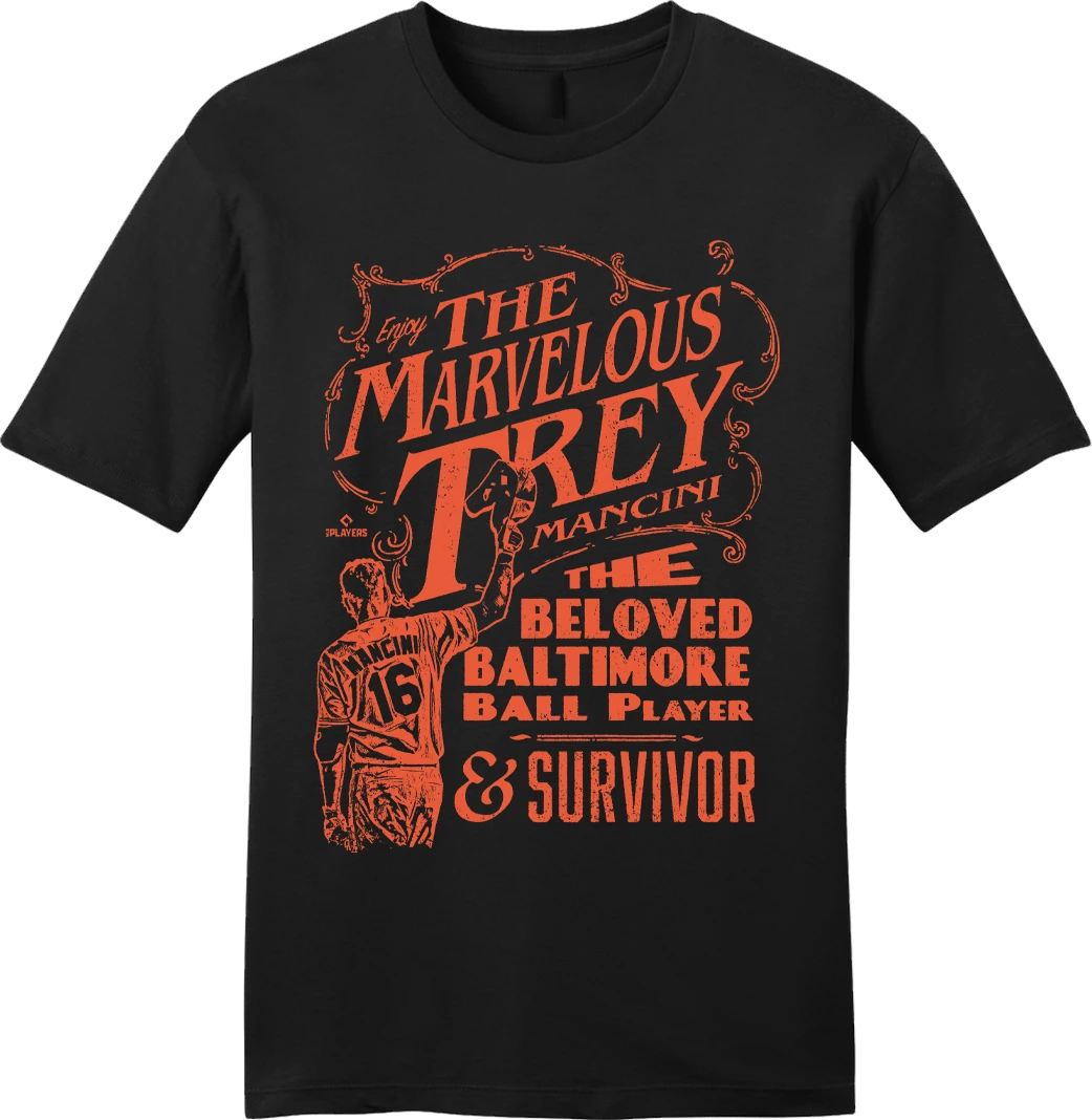 Baltimore Official Trey Mancini MLBPA Tee 3 Baltimore Official Trey Mancini MLBPA Tee