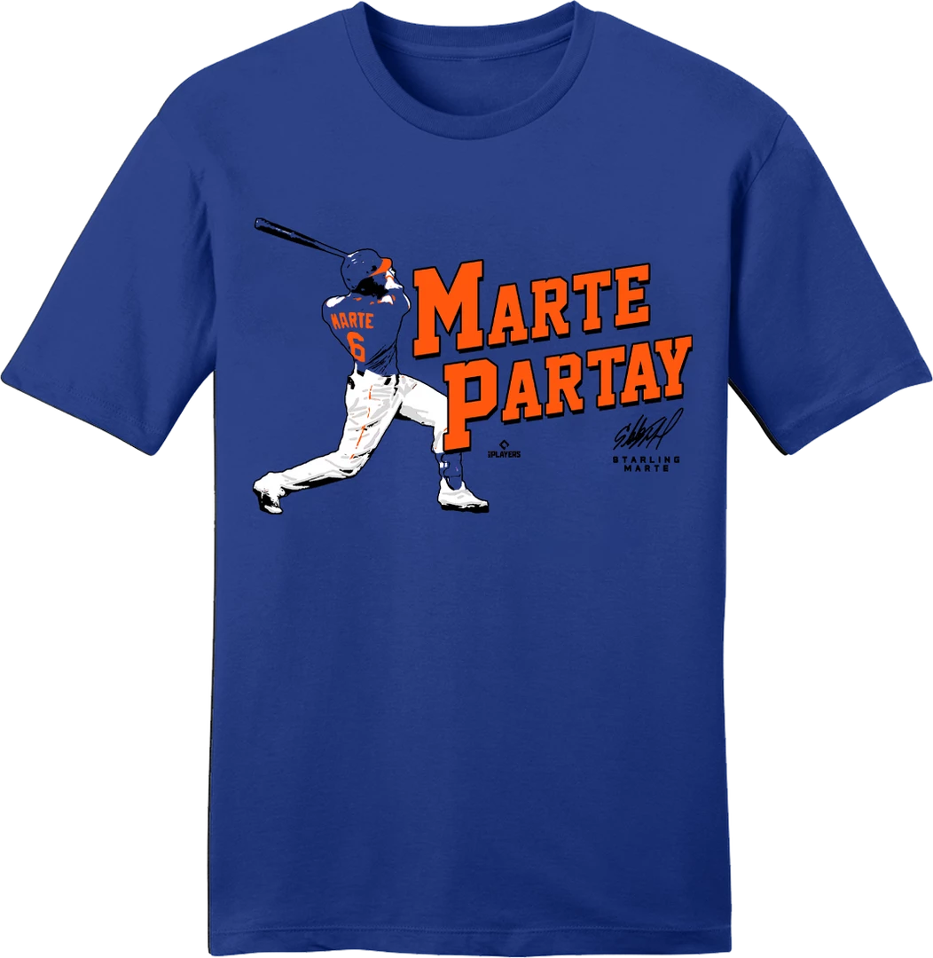 Starling Marte Official MLBPA Tee Cities 3 Starling Marte Official MLBPA Tee Cities
