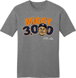 Miggy 3000 Official MLBPA T-shirt