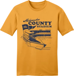 OldSchoolShirts.com Stadiums Milwaukee County Stadium