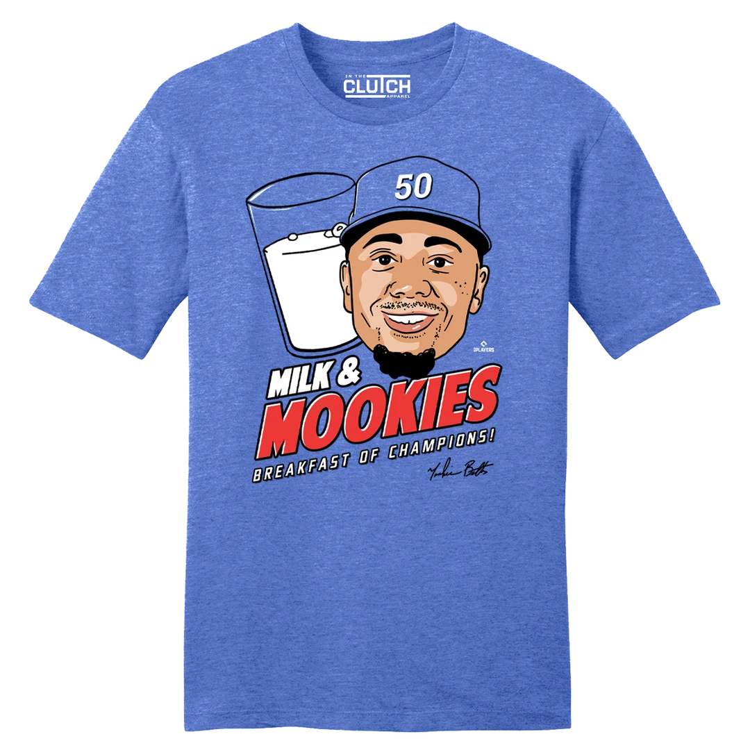 MLBPA Official Milk & Mookies MLPBA Tee Los Angeles 3 MLBPA Official Milk & Mookies MLPBA Tee Los Angeles