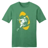 In The Clutch Retro Green Bay Football Milwaukee