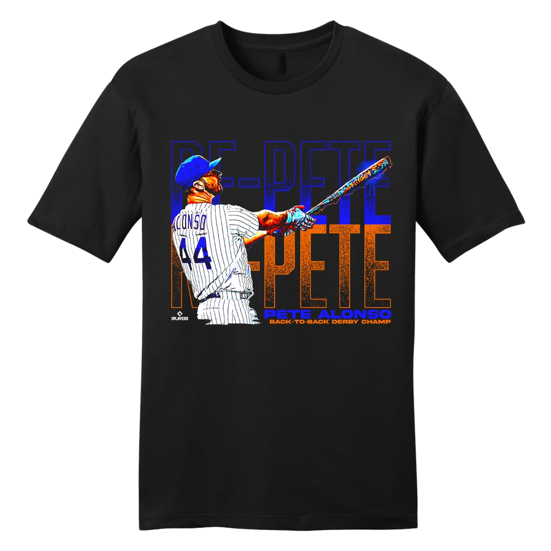 New York City Re-Pete - Pete Alonso MLBPA Home Run Tee 3 New York City Re-Pete - Pete Alonso MLBPA Home Run Tee