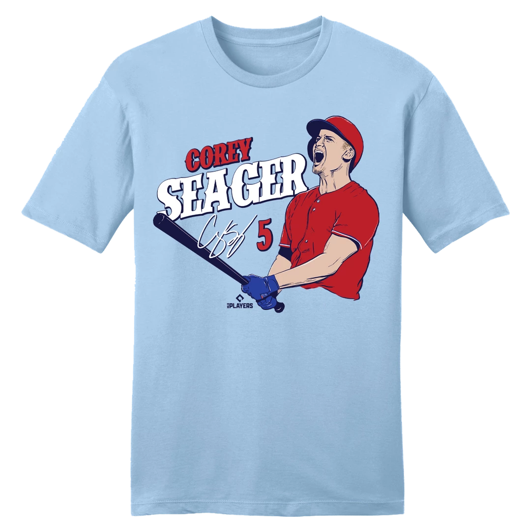 Dallas Corey Seager Official MLBPA Tee 3 Dallas Corey Seager Official MLBPA Tee