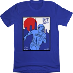 Seiya Suzuki Comic Book MLBPA Tee Cities