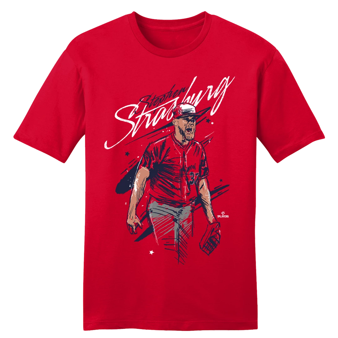 Stephen Strasburg MLBPA Tee Cities 3 Stephen Strasburg MLBPA Tee Cities