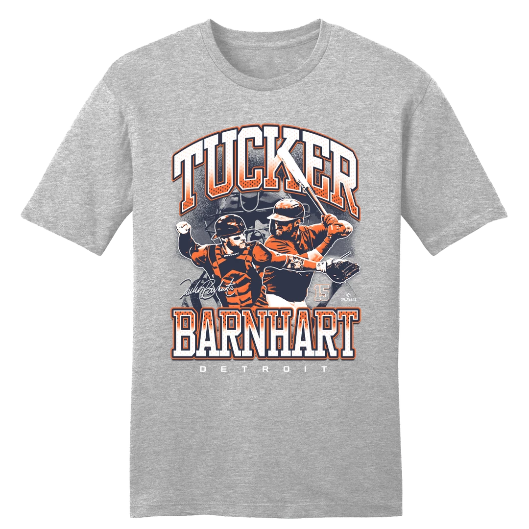 Detroit Tucker Barnhart Official MLBPA Tee 3 Detroit Tucker Barnhart Official MLBPA Tee