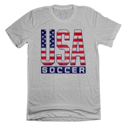 In The Clutch USA Soccer Stars And Stripes Sports