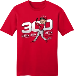 In The Clutch Joey Votto 300 Club Tee Cities