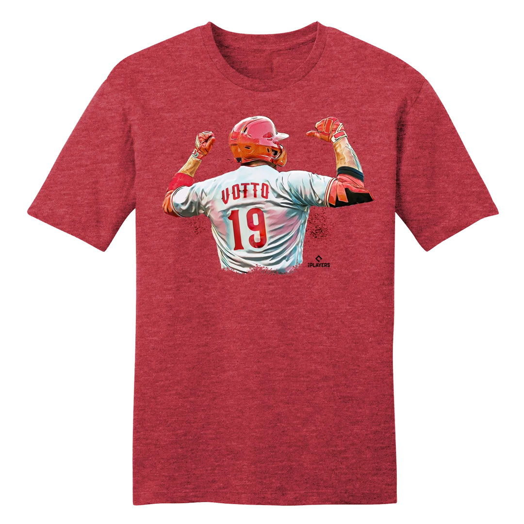Remember The Name: Joseph Daniel Votto MLBPA Tee Cincinnati 3 Remember The Name: Joseph Daniel Votto MLBPA Tee Cincinnati